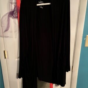 Torrid black knit cardigan sz 5 in good used condition
